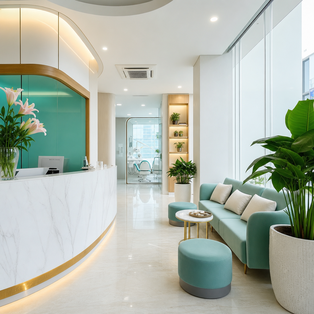 Không gian phòng khám MONA Dental